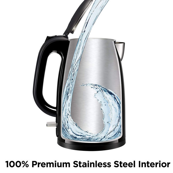 Krups 1.5 qt. Stainless Steel Electric Tea Kettle & Reviews Wayfair